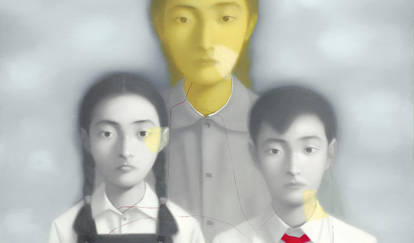 張曉剛的藝術大家庭