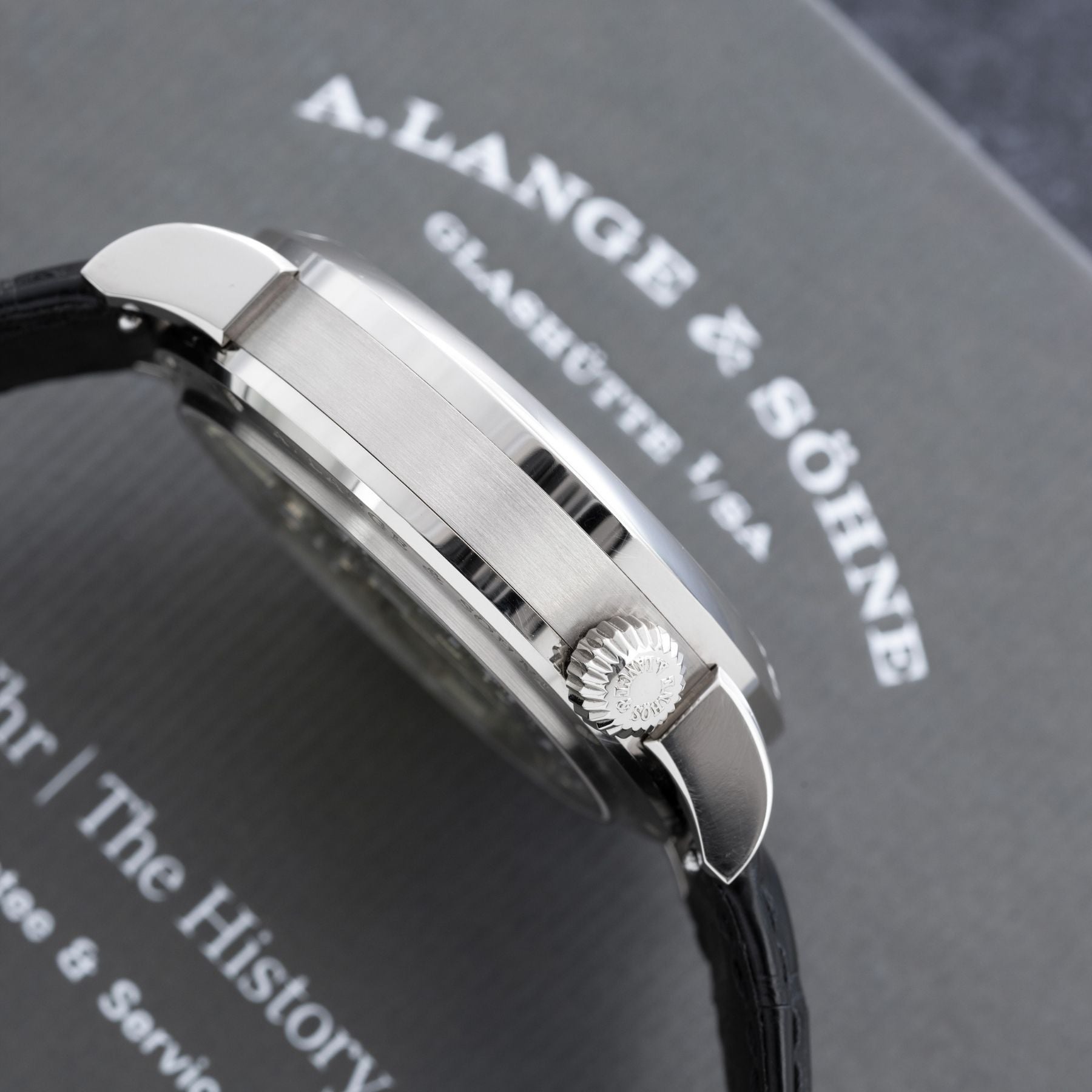 A. Lange & Söhne Zeitwerk Reference 140.029F in white gold, available from Phillips Perpetual.