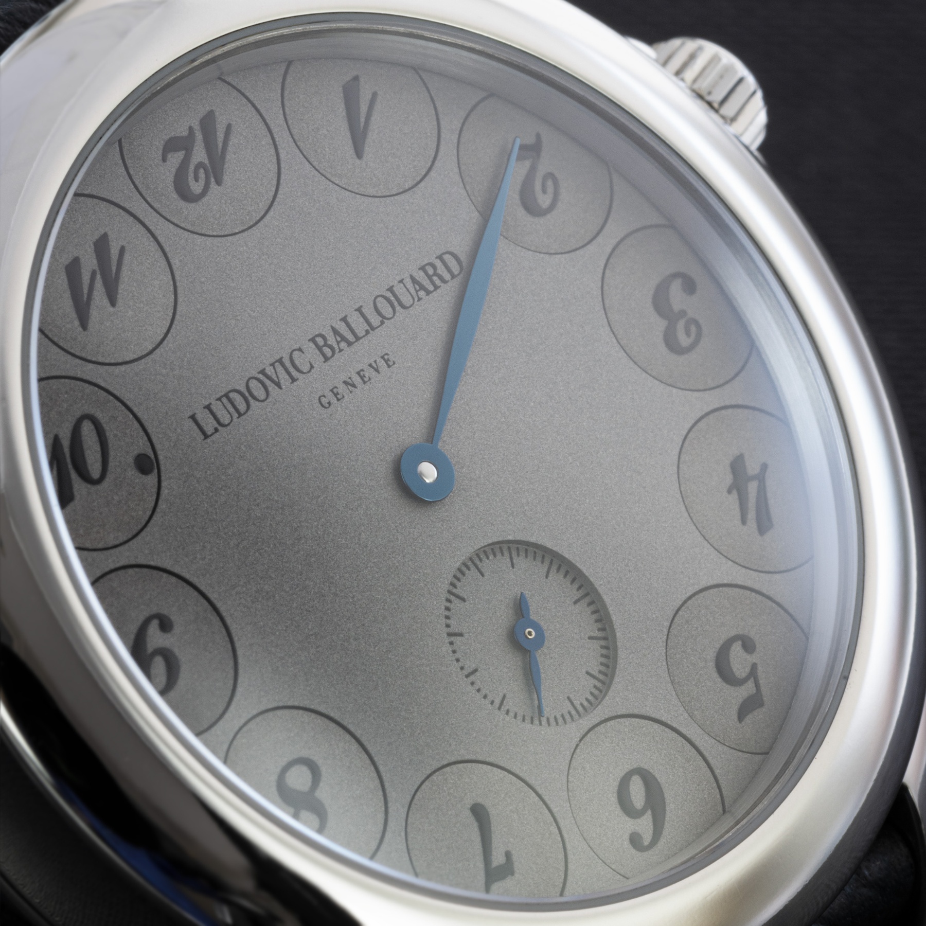 The Ludovic Ballouard Upside Down in platinum, available from Phillips Perpetual.