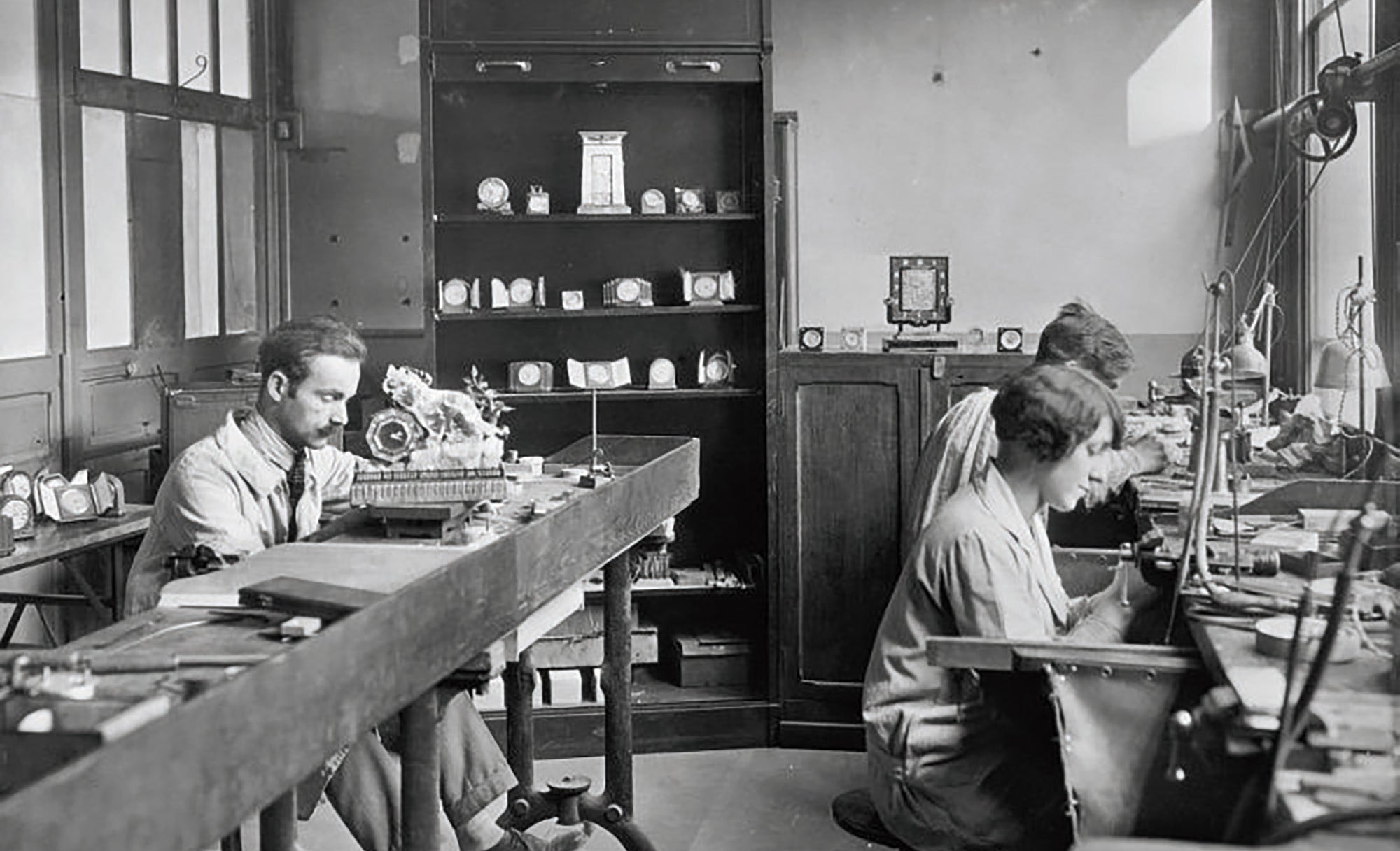 Cartier workshop in Paris in the 1920s