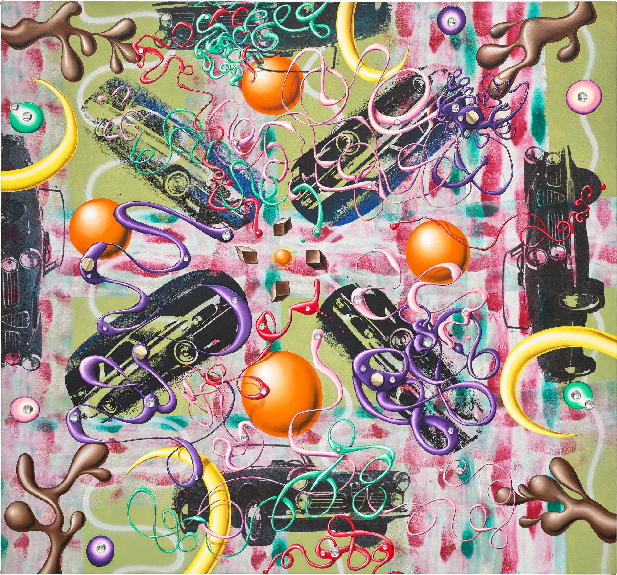 Kenny Scharf, Drivedala, 2006