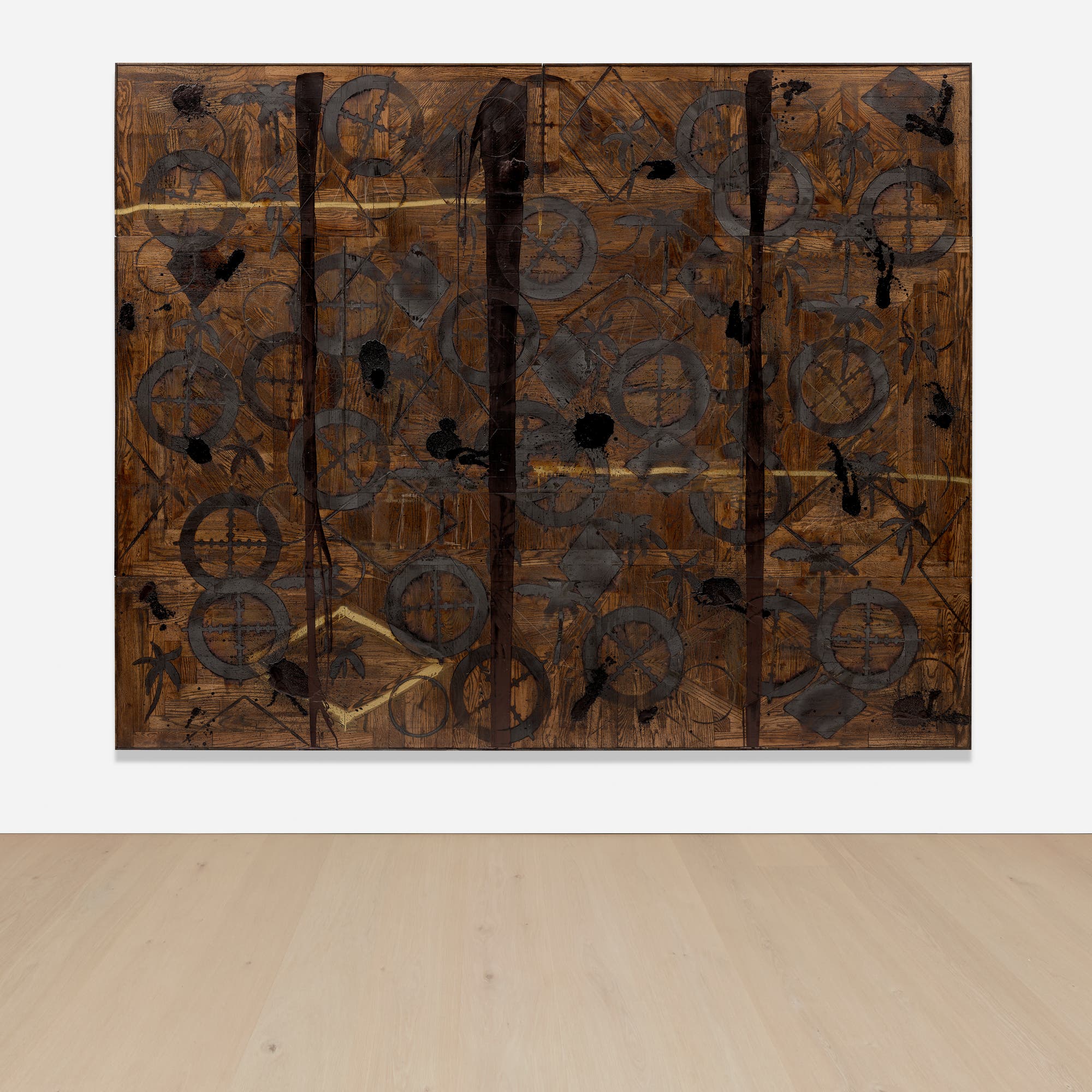 Rashid Johnson, Nukeout, 2012.