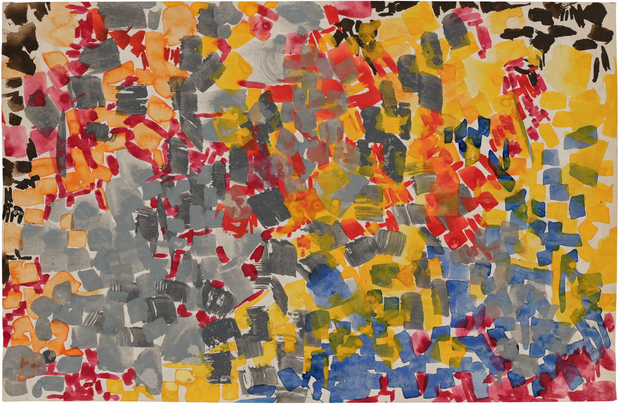 Lynne Drexler, Paper Work #186, 1959.