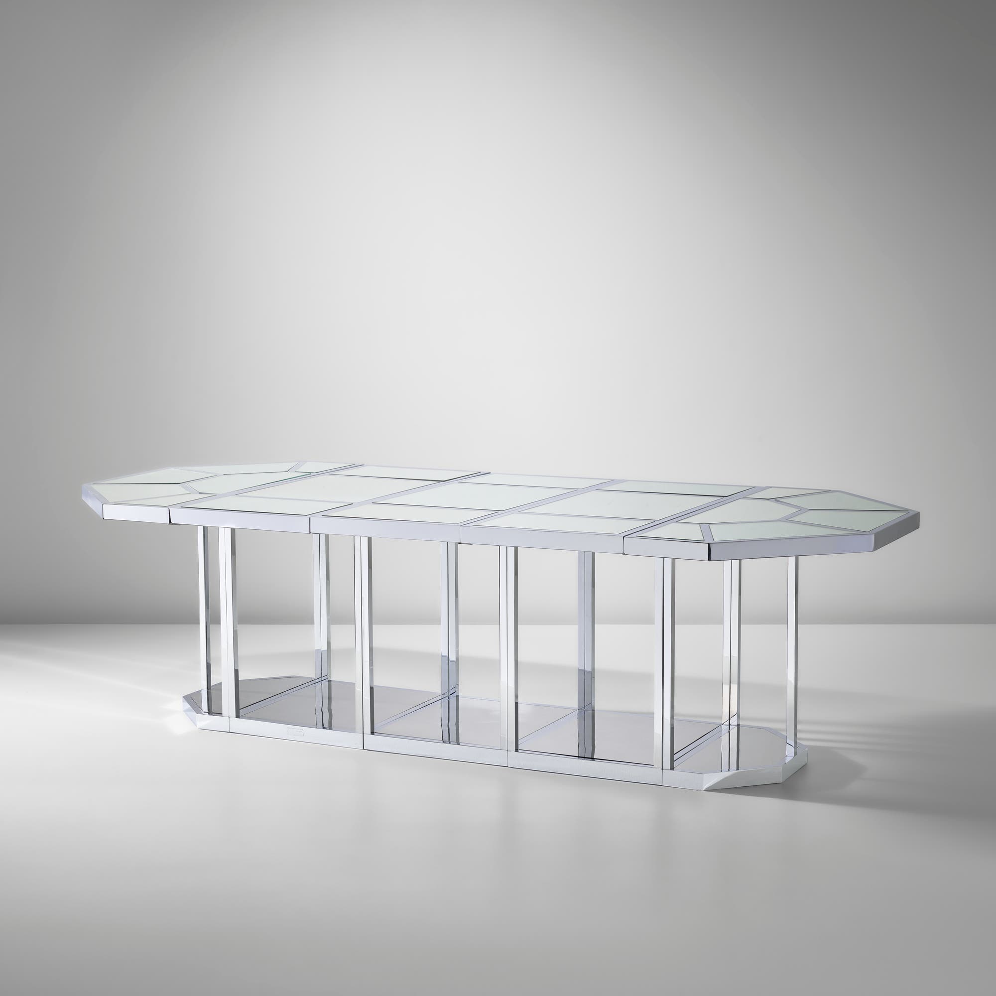 GABRIELLA CRESPI, Rare Puzzle Table, 1973