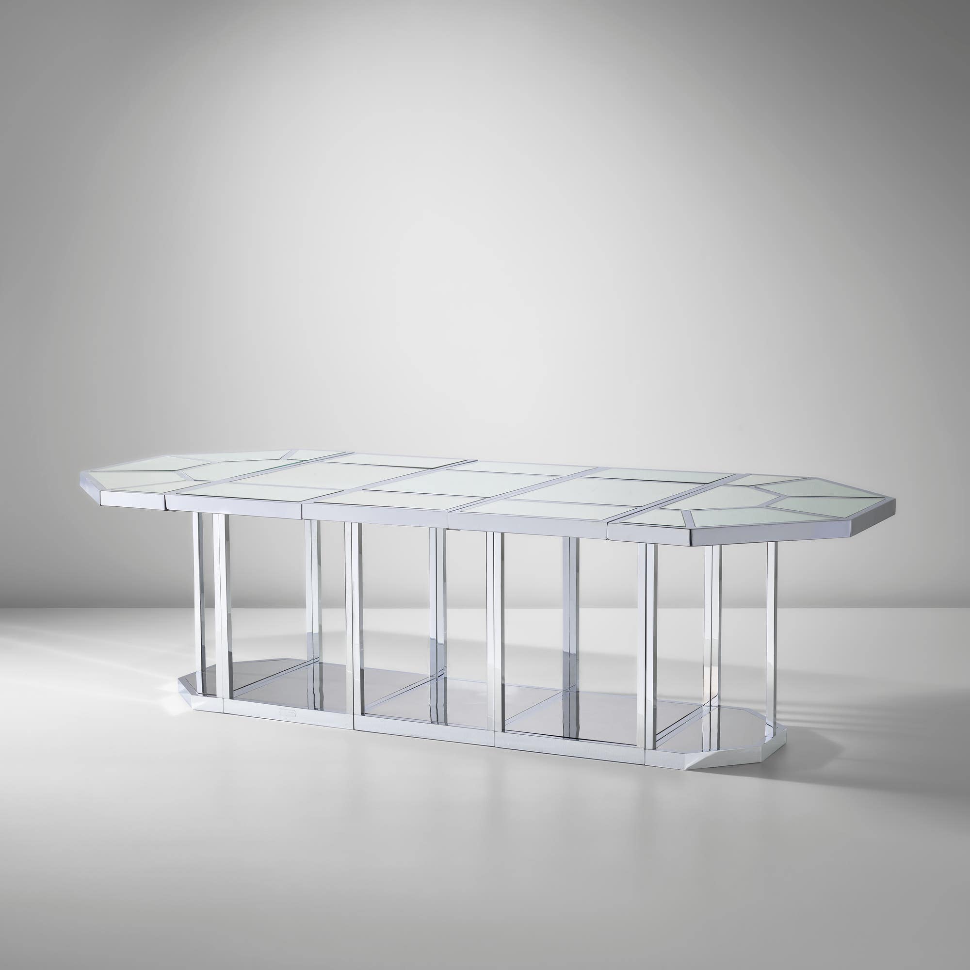 GABRIELLA CRESPI, Rare Puzzle Table, 1973