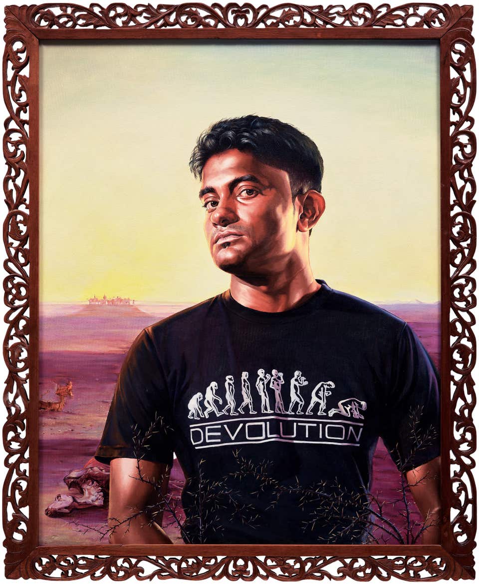 Kehinde Wiley, The Desert, 2010.