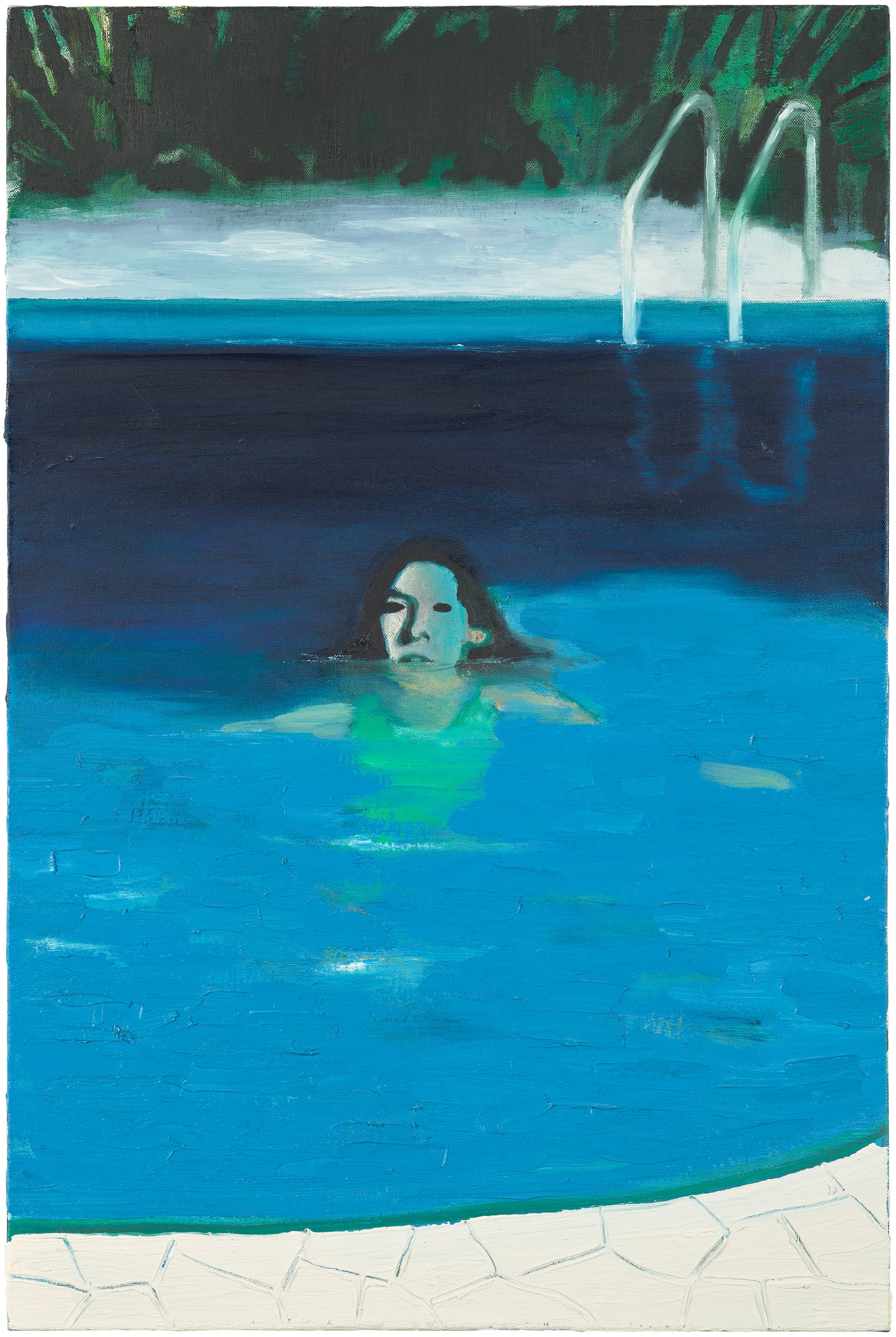 Jonathan Wateridge Day Swim 2021. Phillips New York Online Auction Modern & Contemporary Art