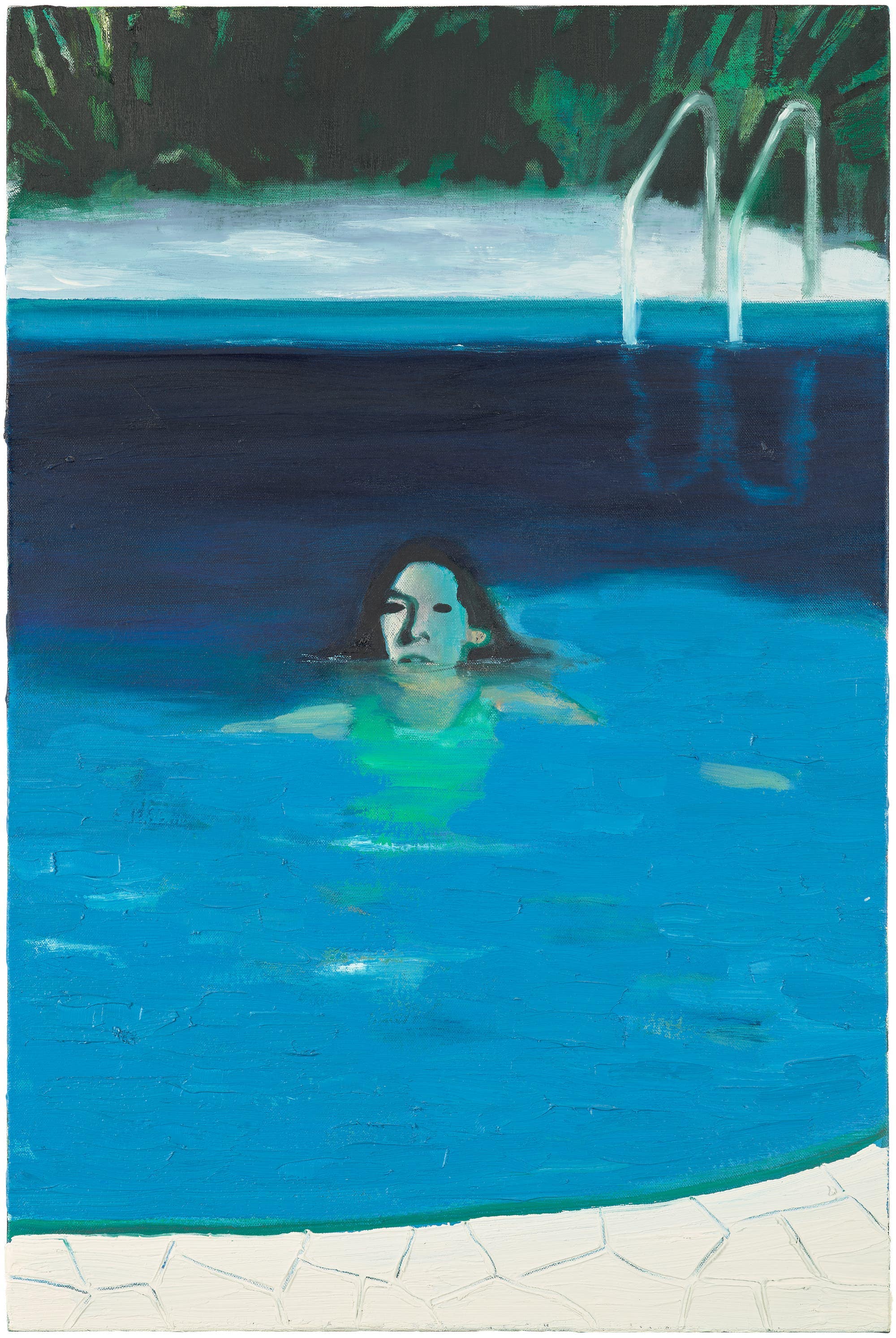Jonathan Wateridge Day Swim 2021. Phillips New York Online Auction Modern & Contemporary Art