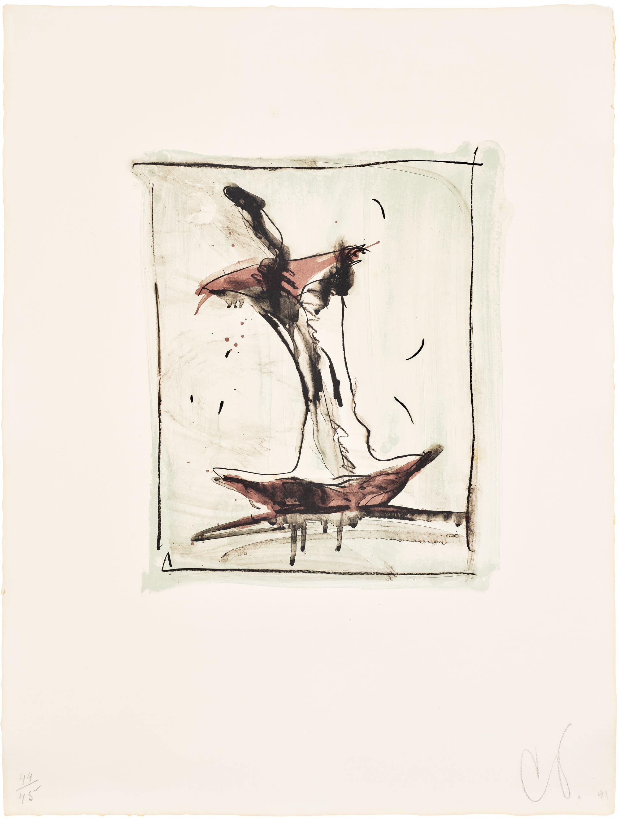 CLAES OLDENBURG, Apple Core, 1991. Editions Online Auction. 