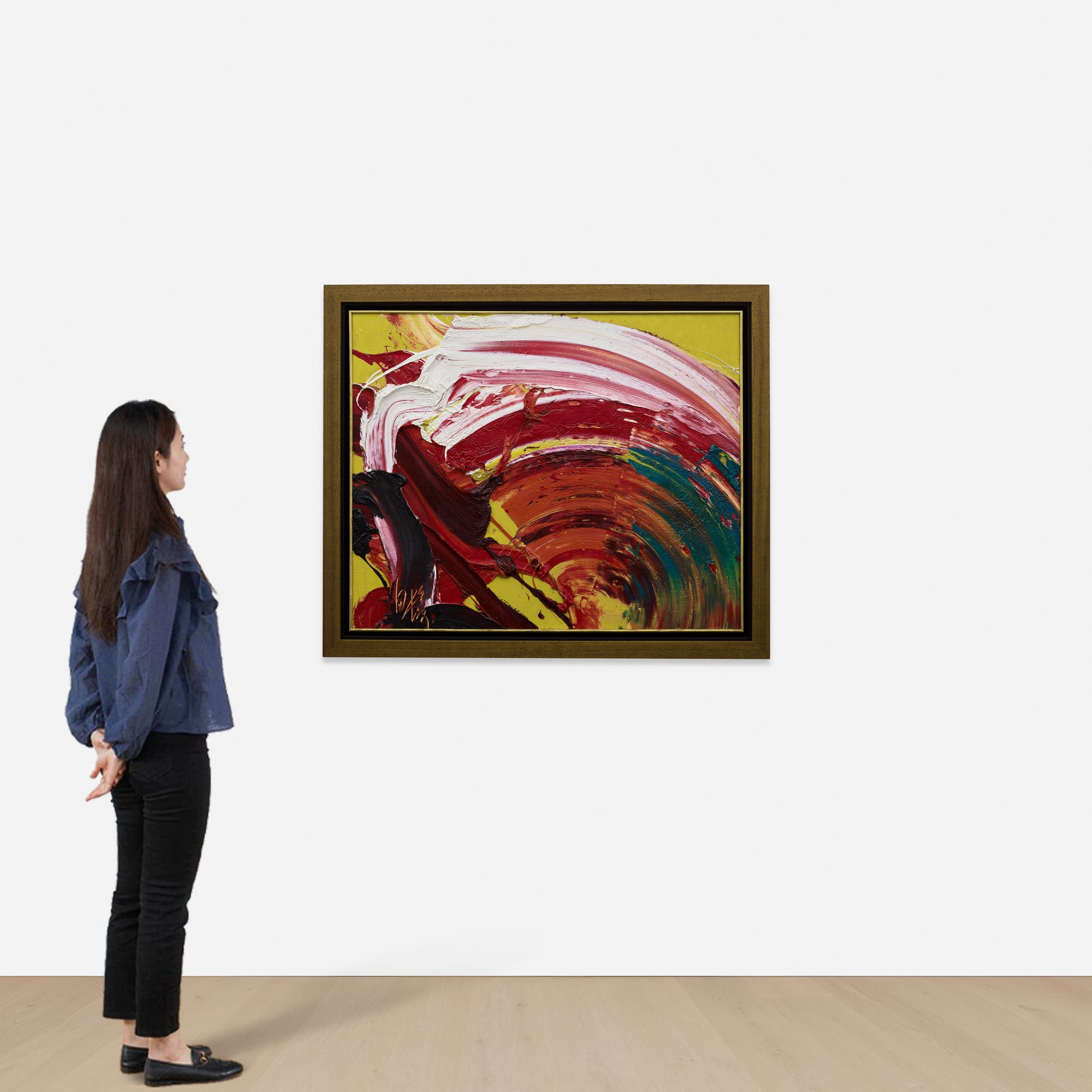 Kazuo Shiraga Wiper 8A, Phillips Modern & Contemporary Art Auction Hong Kong.