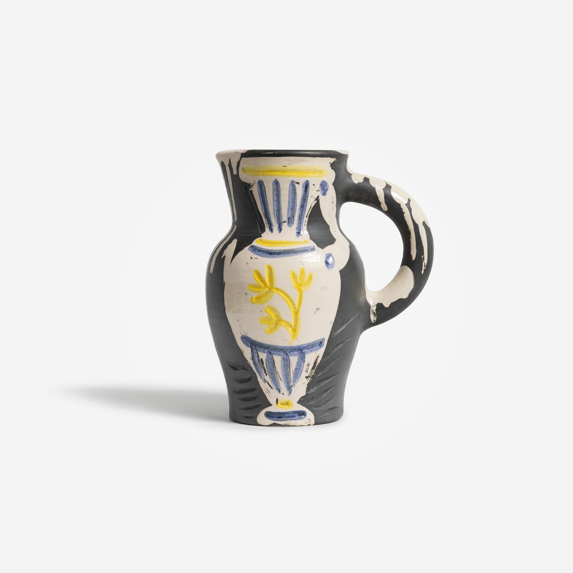 Pablo Picasso, Pichet au vase (Alain Ramié 226), 1954. 