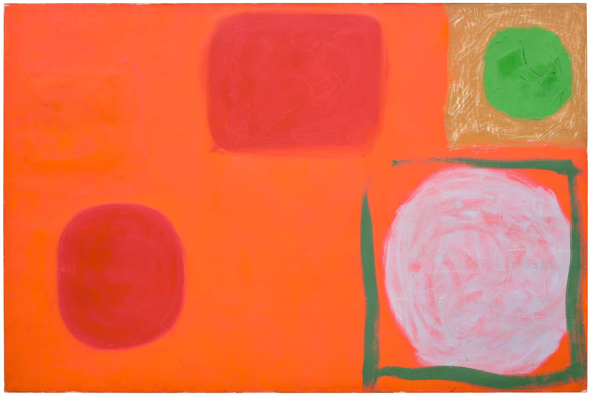 Patrick Heron RED PAINTING WITH EMERALD DISC : OCTOBER 1961. Phillips Modern & Contemporary Art Auction October 2026 London