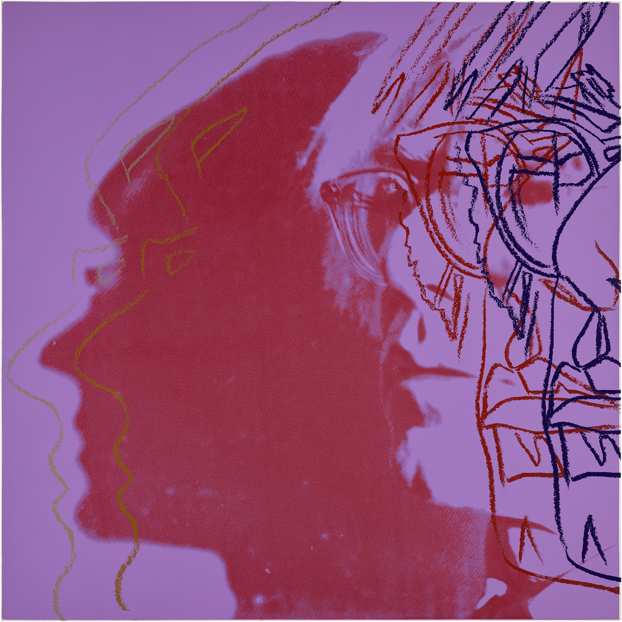 ANDY WARHOL The Shadow 1981