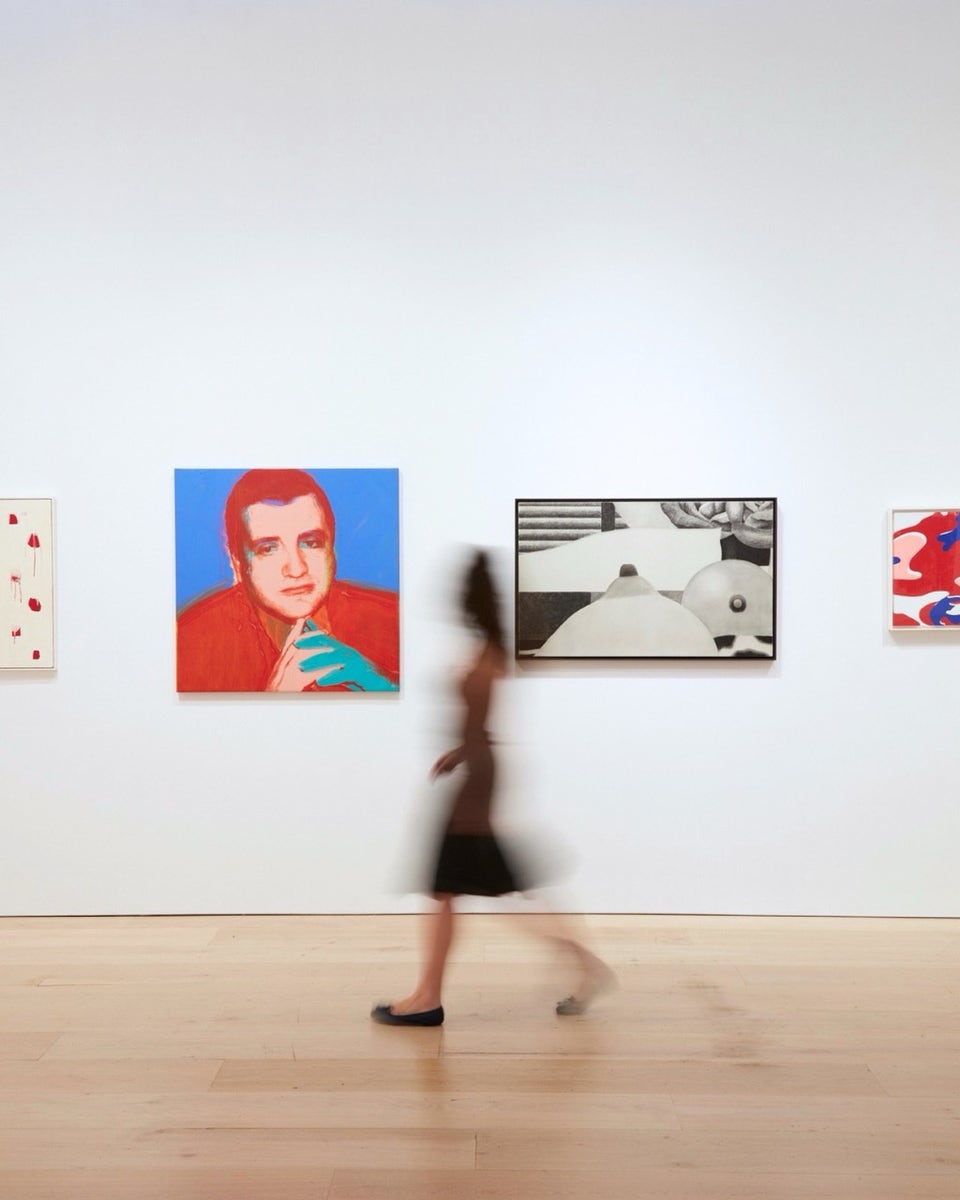 Installation view at 432 Park Avenue.