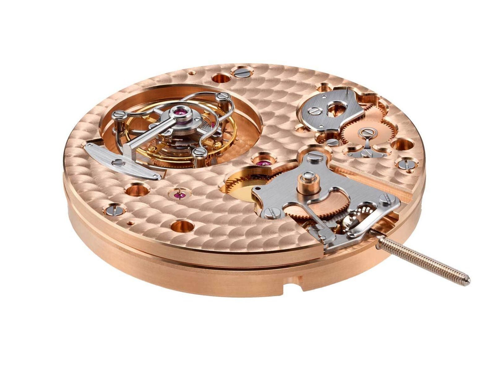 Calibre 1403 of the Tourbillon Souverain Remontoir d’