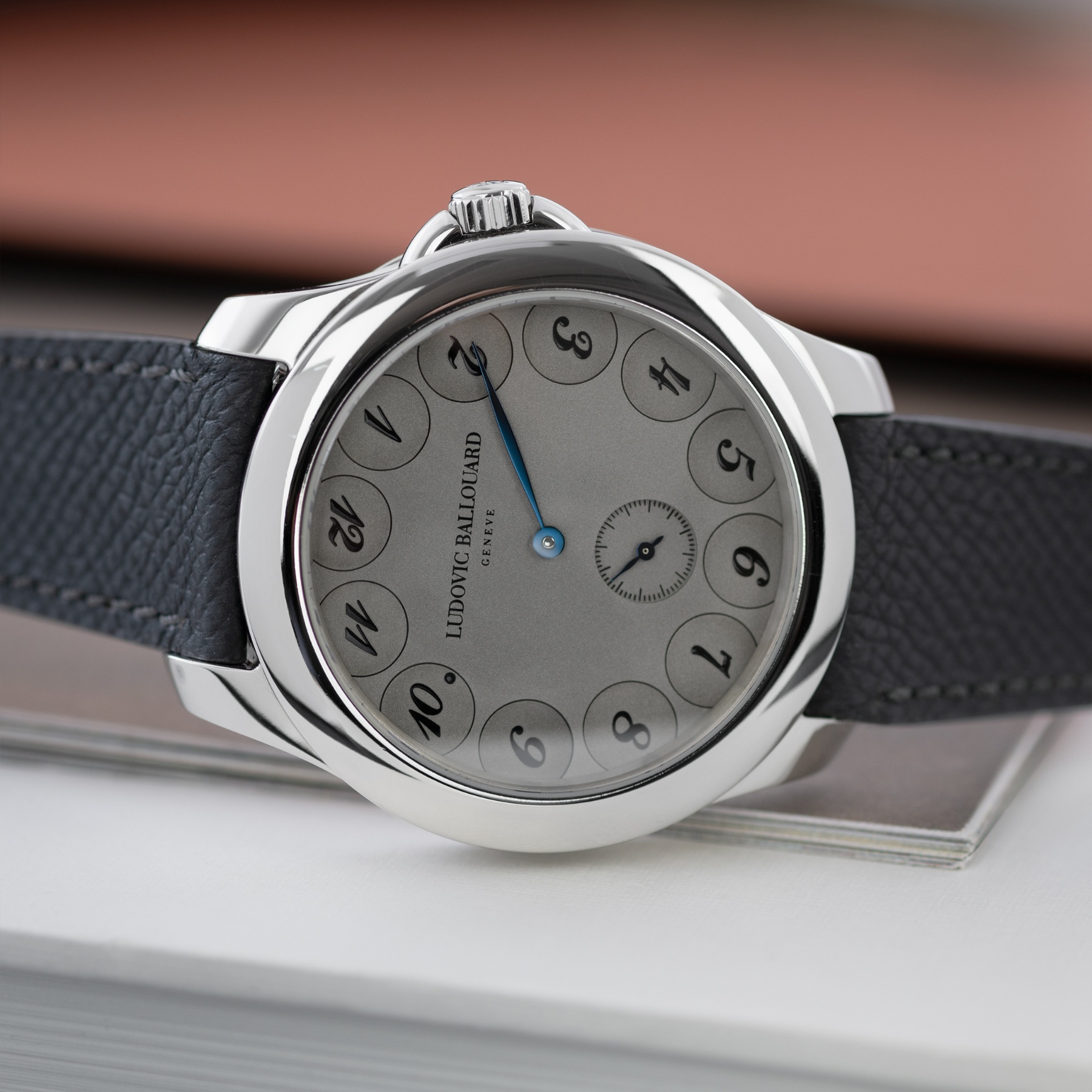 The Ludovic Ballouard Upside Down in platinum, available from Phillips Perpetual.