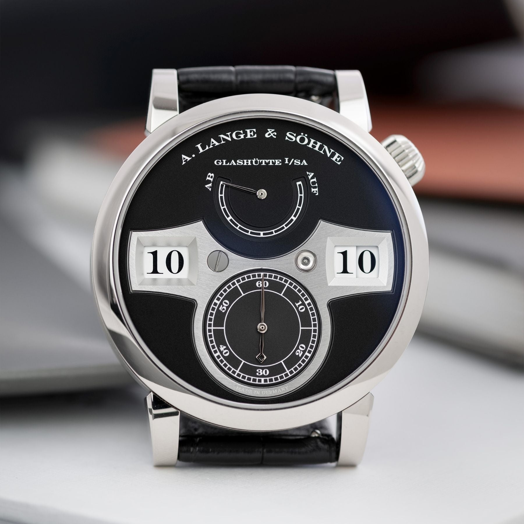 A. Lange & Söhne Zeitwerk Reference 140.029F.