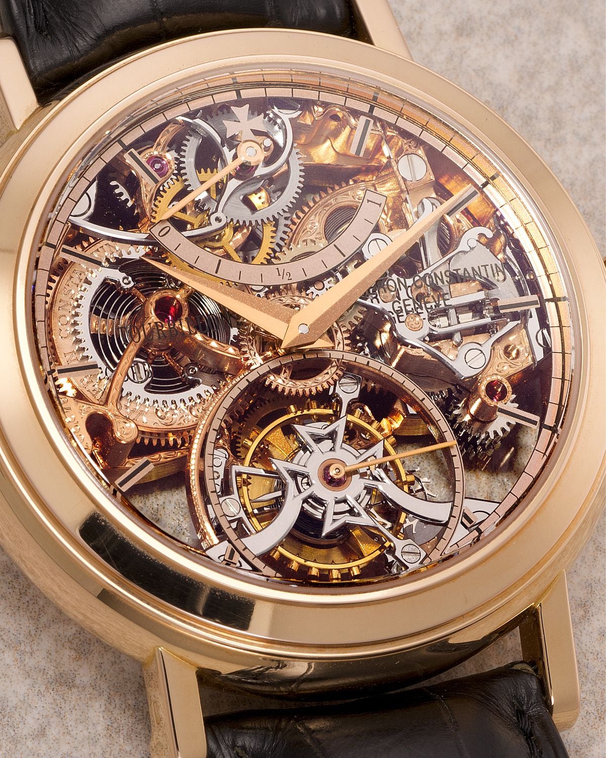 Lot 8004: A circa 2000 Vacheron Constantin Les Complications Skeleton Tourbillon Ref. 30051/000R-8 in 18k pink gold, included in the Phillips Hong Kong Sessions, Fall 2026. Estimate: HKD $320,000–600,000