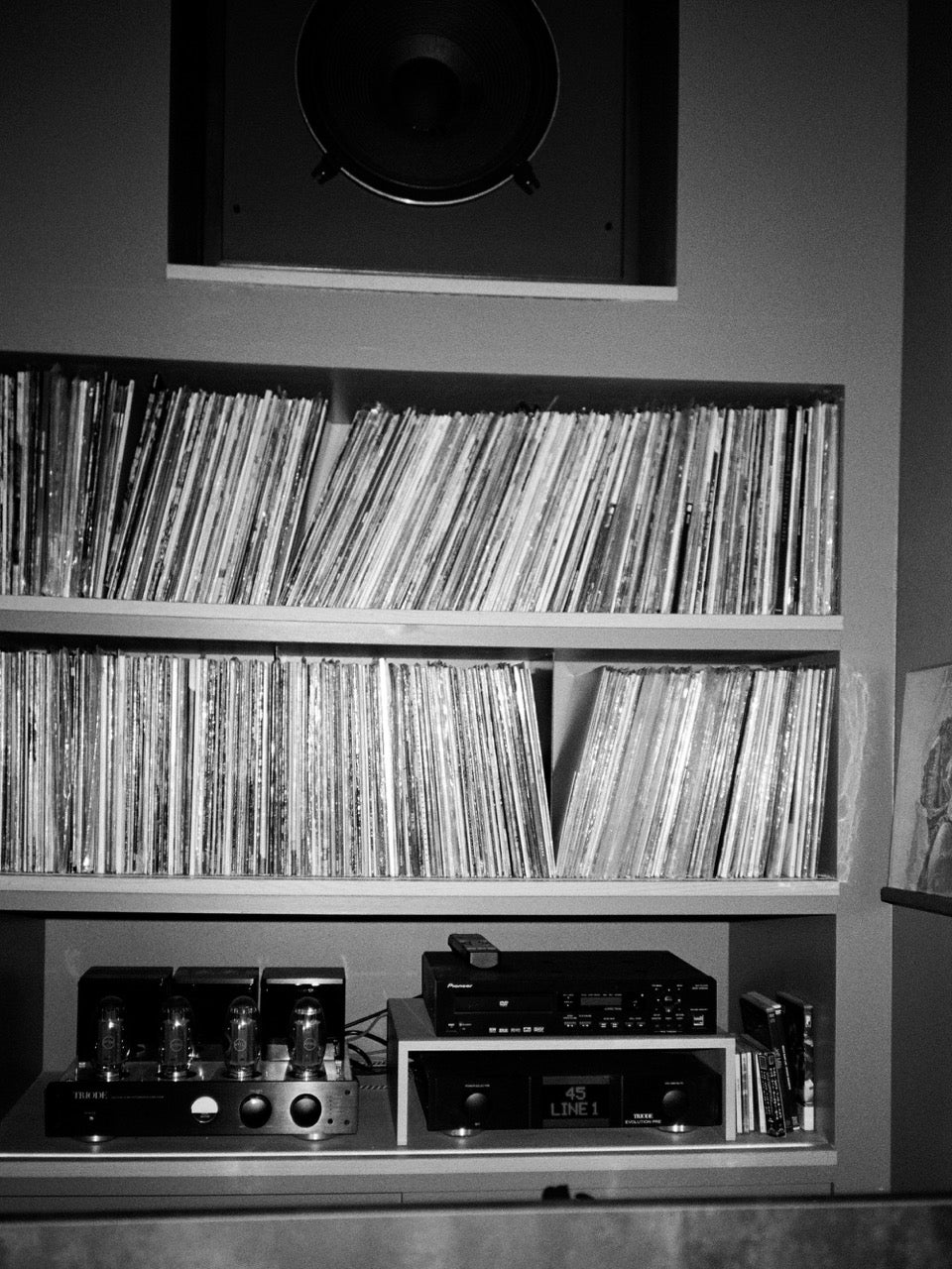 Vinyl records at Banten Ebisu in Tokyo
