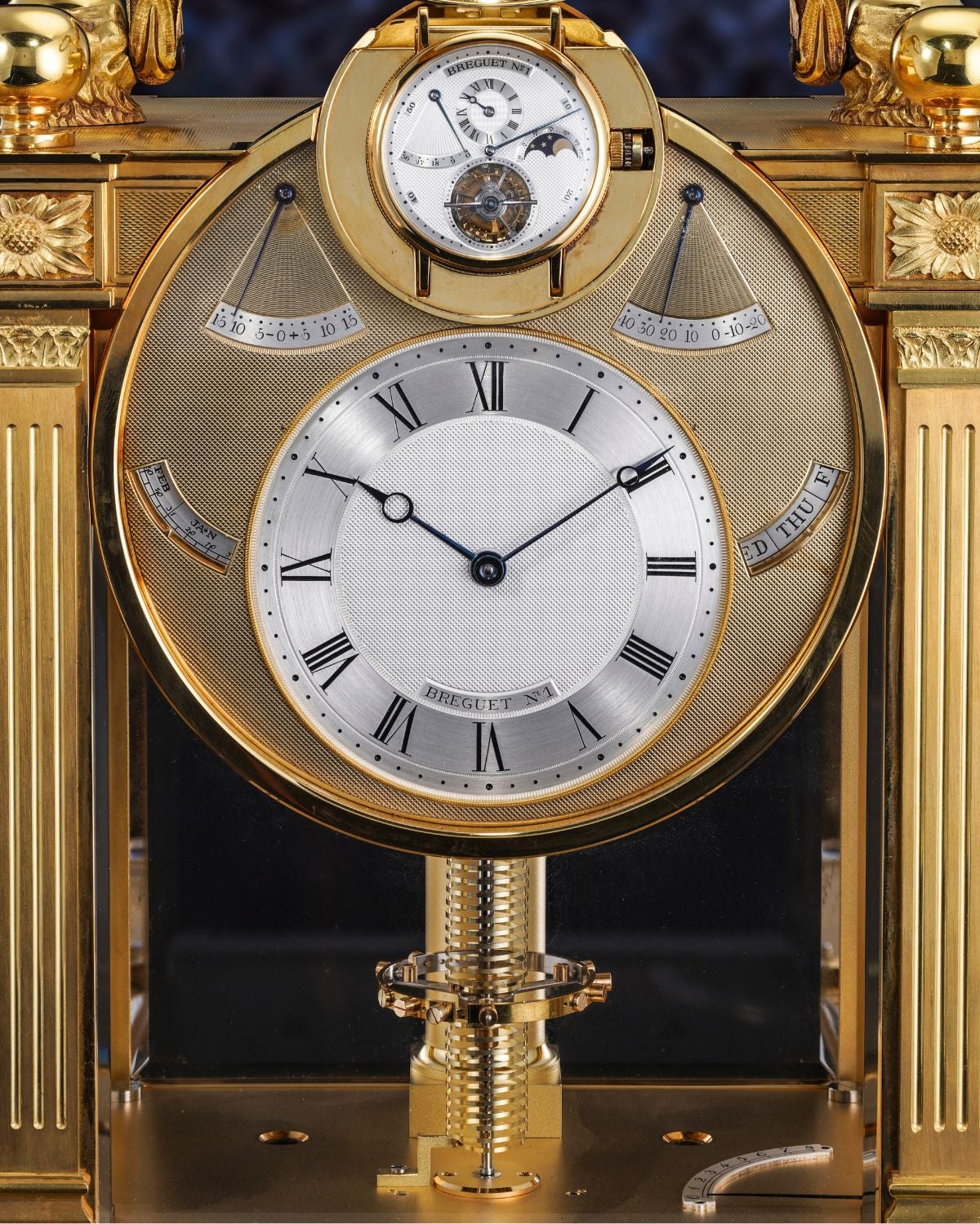 Breguet Sympathique No. 1, completed in 1991 by François-Paul Journe and the THA team, shown with its accompanying wristwatch