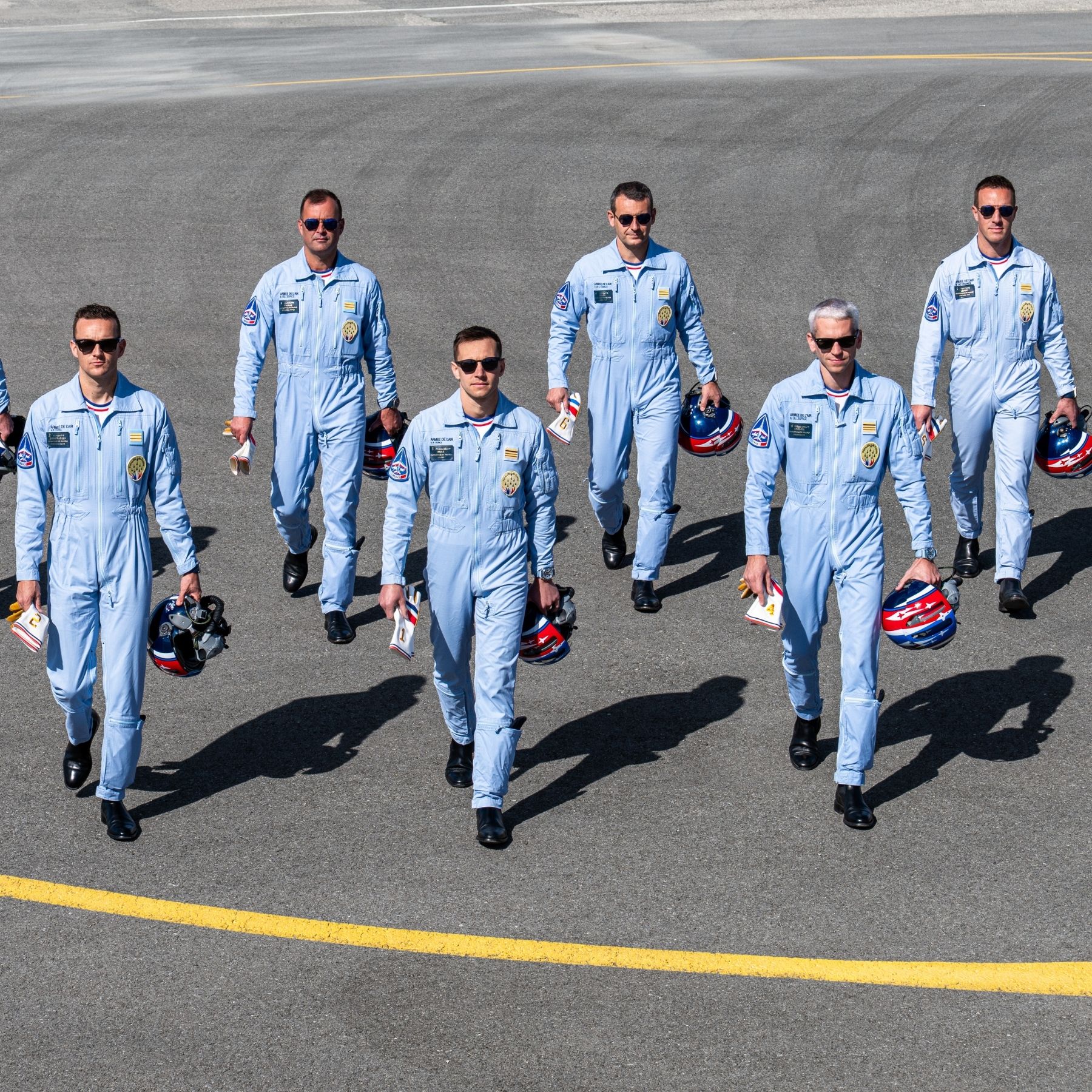 The Patrouille de France aerobatic team