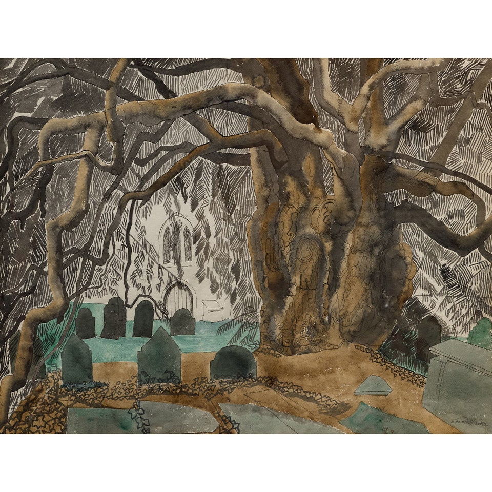 Edward Bawden Dartington Hall, The Old Church II