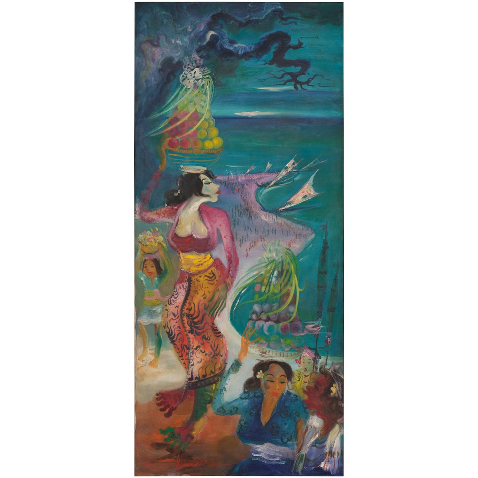 Hendra Gunawan Melasti di Ubud, Phillips Modern & Contemporary Art Hong Kong