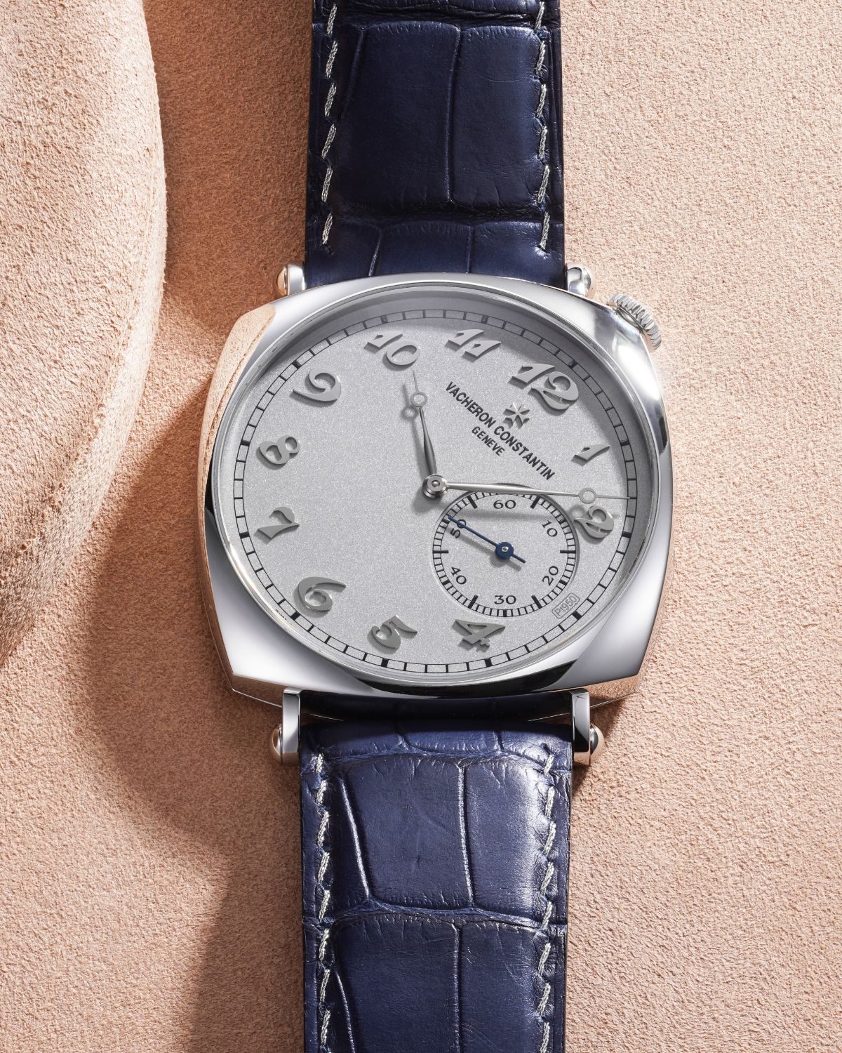 Lot 8: A 2021 Vacheron Constantin Historiques American 1921 “Collection Excellence Platine” in platinum, No.76 of a 100-piece limited edition, included in the Phillips Geneva Sessions, Fall 2026, Online Auction. Estimate: CHF 20,000–40,000