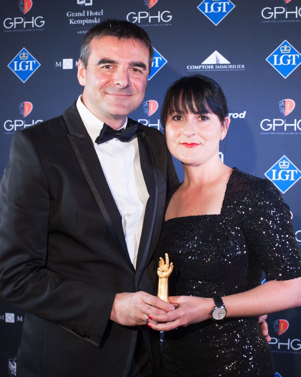 Richard and Maria Habring of Habring². Grand Prix d'Horlogerie de Genève