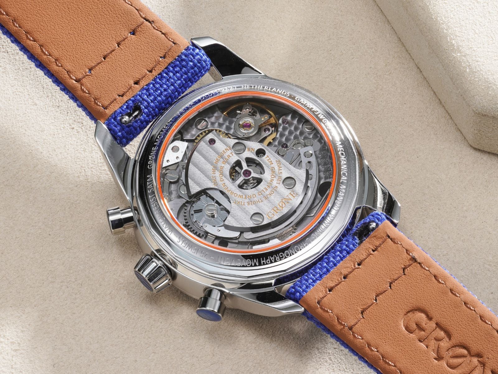 Lot 36: A 2026 Grøne Moment Meter in stainless steel, included in the Phillips Geneva Sessions, Fall 2026, Online Auction. Estimate: CHF 3,000–6,000