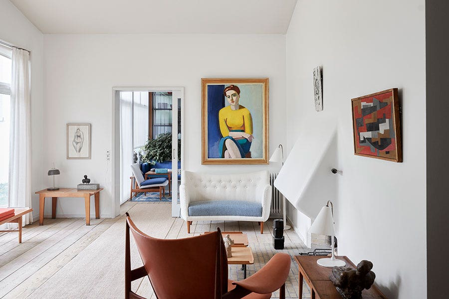 Finn Juhl's House, Ordrupgaard, Lounge. Photo: Henrik Sørensen. Courtesy Ordrupgaard.