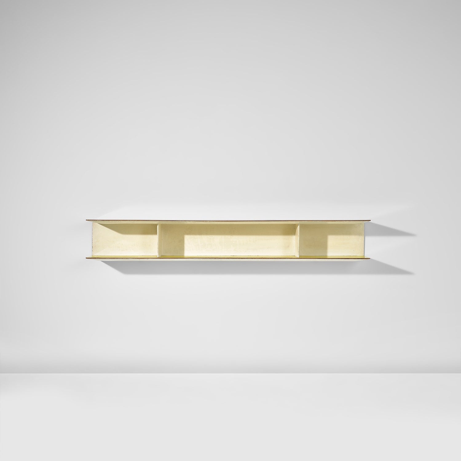 Gio Ponti Unique shelf, from Gio Ponti's residence, Via Dezza, Milan