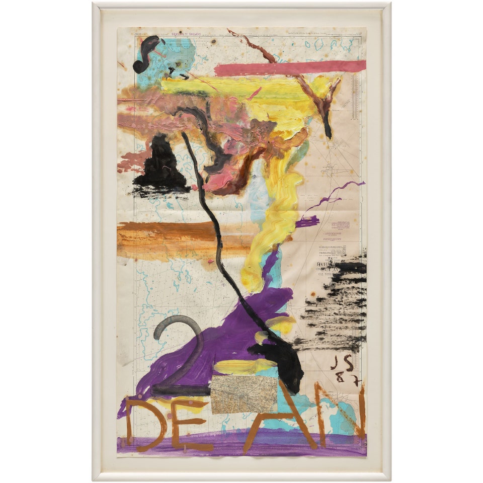 Julian Schnabel 2 Dean 1987 at Phillips Auction New York