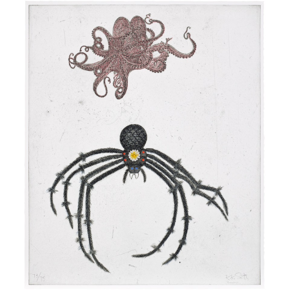 Kiki Smith, Untitled (For David Wojnarowicz), from 1989: A Portfolio Honoring Artists Lost to AIDS. Phillips Editions Online Auction.