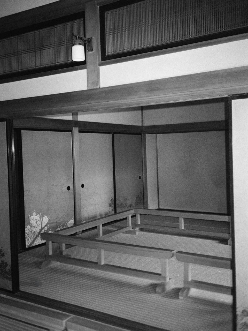 Interior photograph of KYU Asakura House in Tokyo