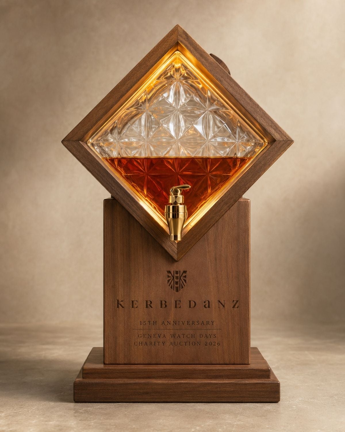 An ARARAT Vaspurakan brandy dispenser.