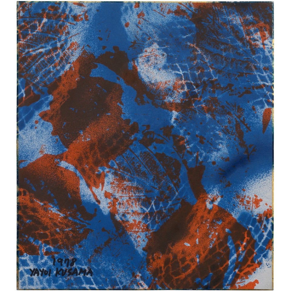 Yayoi Kusama Late Autumn Skies 1978 at Phillips Auction New York