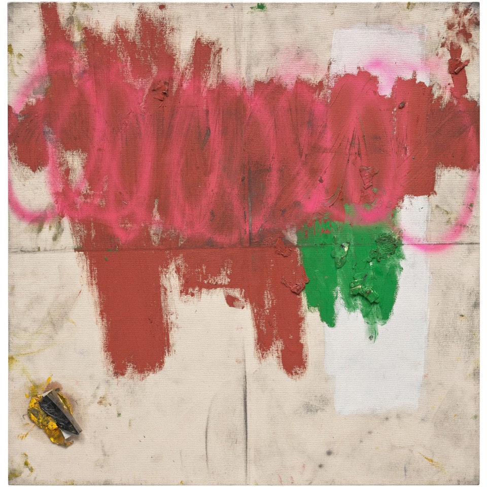 Oscar Murillo Untitled (synthetic trash paintings) 2012 at Phillips Auction New York