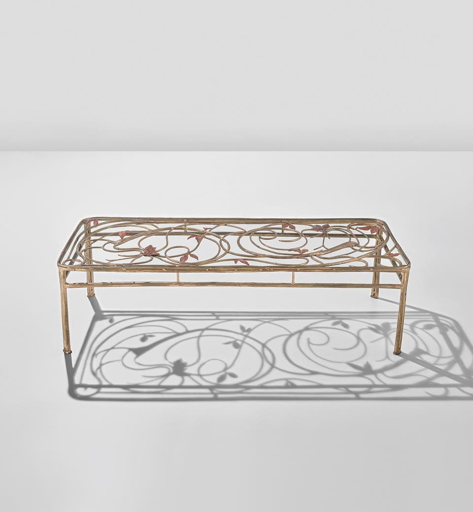 Claude Lalanne, Unique low table, 1998. Sold for £312,500.