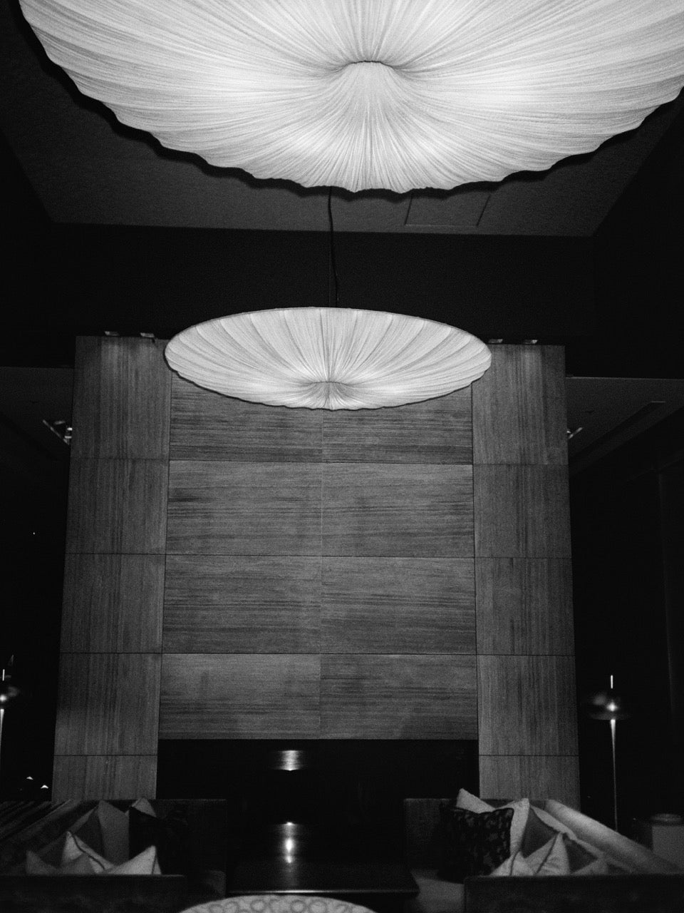 Interior bar at the Mandarin Oriental Tokyo. 