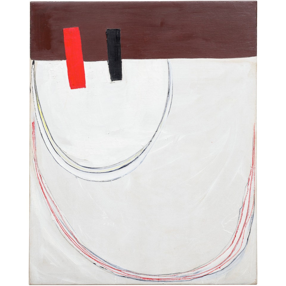 SIR TERRY FROST, RED AND BLACK WEDGE, 1961. Phillips Modern & Contemporary Art Auction London October 2026