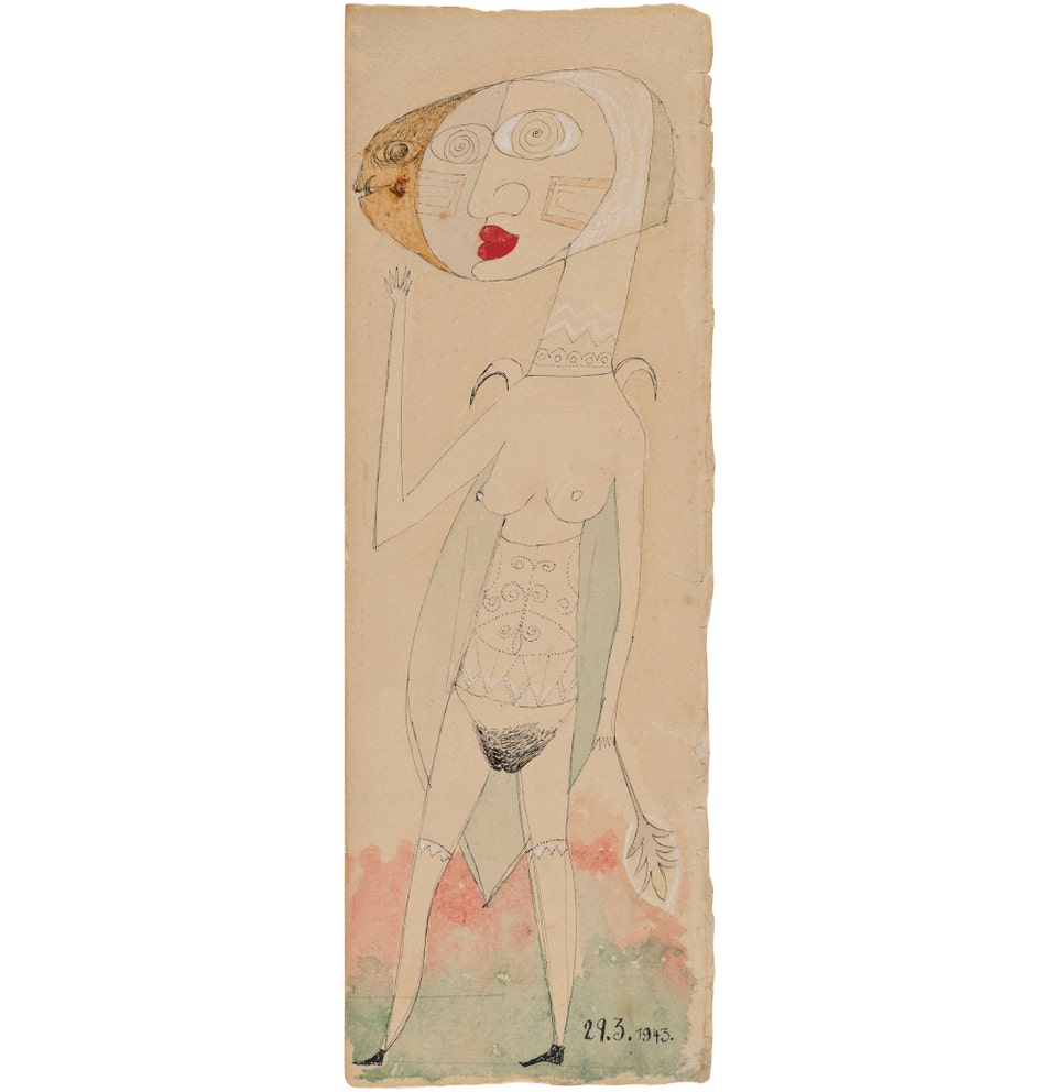 Victor Brauner Personnage (Character)