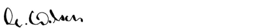 Martin Wilson Signature