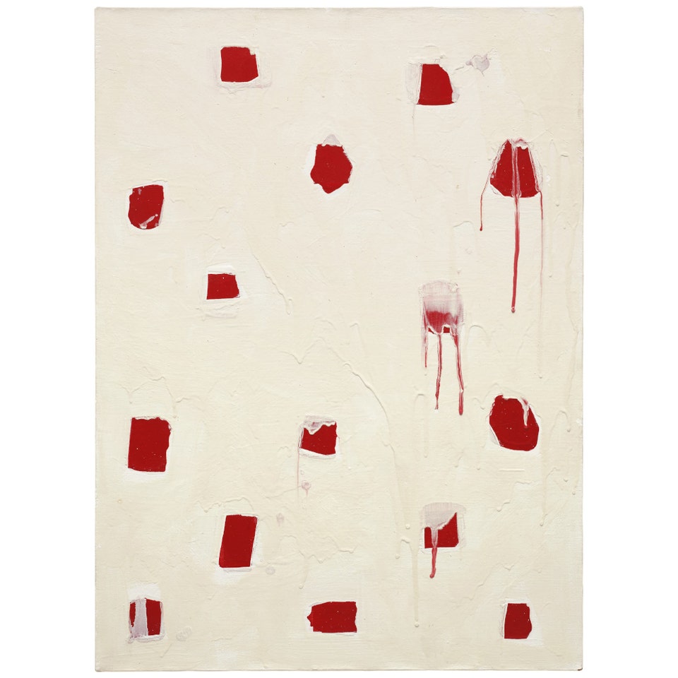 Mary Heilmann Little Rosebud 1983 Phillips Auction New Yor