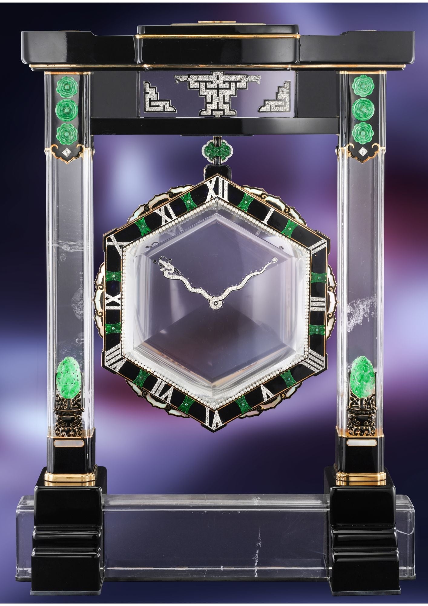 Cartier Portico Mystery Clock No. 4.