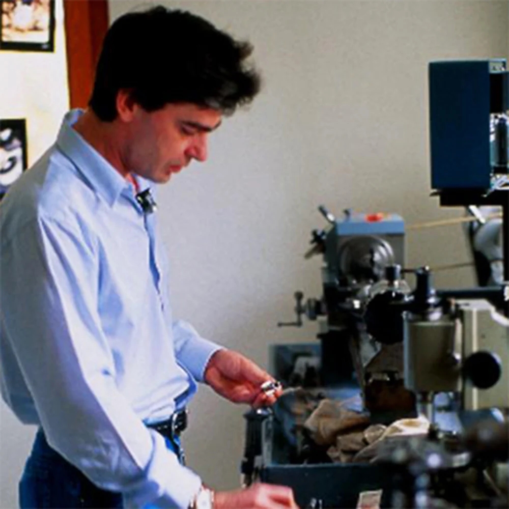 A young Franck Muller in his workshop. World Commerce Corporation