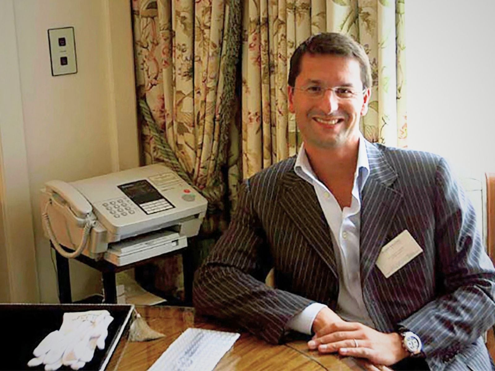 Max Büsser in the mid-2000s, while Managing Director of Harry Winston's watch division.