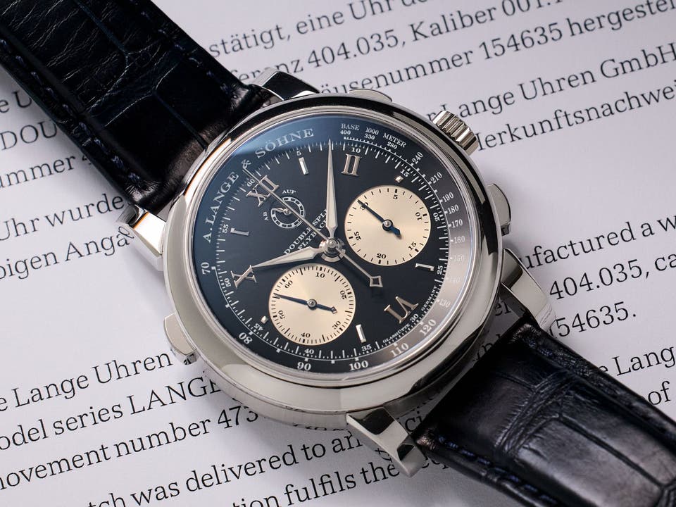 A. Lange & Söhne Datograph Double Split
