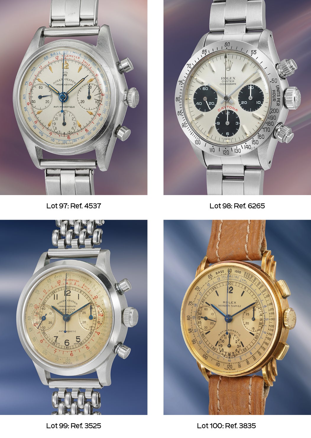 The Pucci Papaleo Collection of Rolex Chronographs: Part I offered at The Geneva Watch Auction: XXIV