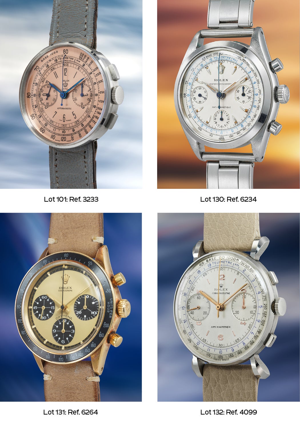 The Pucci Papaleo Collection of Rolex Chronographs: Part I offered at The Geneva Watch Auction: XXIV